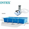 Каркасный бассейн INTEX Rectangular Frame 28274, 450×220×84 см, с фильтр-насосом